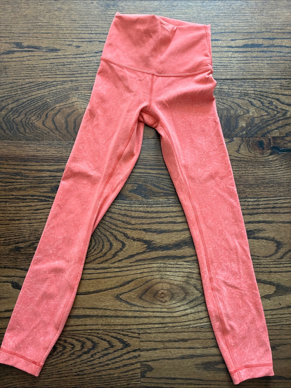 Girls' Lululemon High-Waist orange Leggings